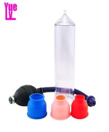 Yuelv Adult Sex Toys for Men Vacuum Penis pompe up up extender pénis croissance Produit d'élargissement du pénis masculin Pumps à élargissement Extension ER8429364