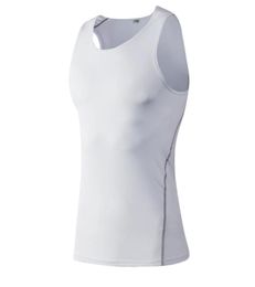 Chaleco de compresión Yuerlian Tops Stringer Bodybuilding Fitness Gym Vest Tees Subshirts Male Sports Running Yoga Shirt Men7107176