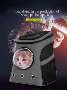 YUEXUAN Capsule spatiale légère et respirante de haute qualité, sac de voyage pour chien et chat, sac à dos d'astronaute pour chien et chat, convient pour un chat de 8 kg ou un chien de 6,5 kg