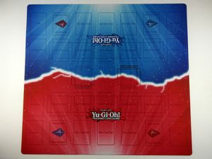 YuGiOh 2-Player Master Rule 4 Link personalizado Playmat Tarding Card Game Nuestro diseño Envío gratis