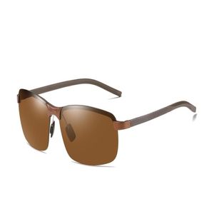 Yunsiyixing aluminium magnésium lunettes de soleil Gentleman lentille polarisée lunettes Vintage UV400 extérieur conduite Flash YS6515179f