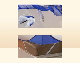 Yurt mosquito net moustiquaire para una sola cama doble dospy ting ting para niños decoración del hogar kamboe al aire libre 2111064931319