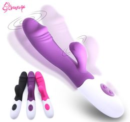 YUTONG 7 vibrateur Spot G SPOT pour les femmes Dildo Toy Rabbit Vaginal Masseur clitoral Femme Masturbator Toys Women4115613