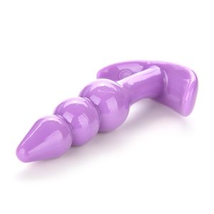 yutong Adult nature Toys G Spot Anal Plugs Product Bead Jelly Products Butt for Men Women