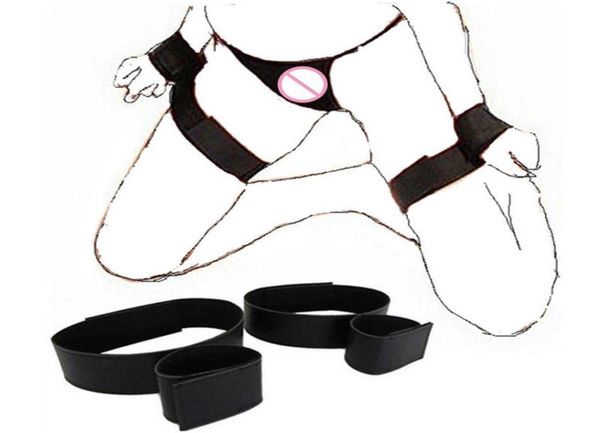 Yutong Adulto Esclavo BDSM Bondage Nylon Mano Esposas Naturaleza Juguetes Para Mujer Parejas Fetiche Puños Muslo Restricción Correa y Productos8851907