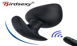 yutong Anal Vibrator pour Hommes Prostate Massager Sans Fil Télécommande Gode Butt Plug Pour Adultes Masturbateurs Toys5803003
