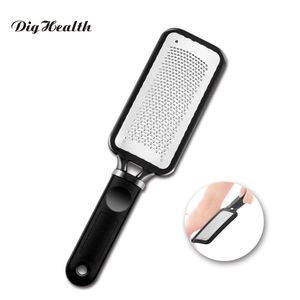 Yutong Dighealth Grand Râpe à pied Râpe Râpe Sèche Rough Dead Skin Callus Remover Grattoir Pédicure Fichier de pied Outils Noir Couleur