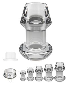 Yutong Creux Butt Plug Avec Insert Plug Anal Tunnel Jouet Énorme Spéculum Anus Dilatateur SM Lavement Nature Toys2763218z4375476