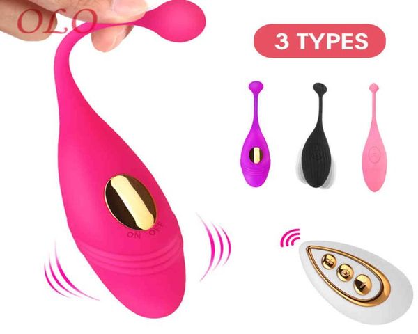 Yutong OLO Toys Vibradores para mujeres Control remoto Anal Vagina Clítoris Bluetooth Vibrador Erótico Adulto Juguete Shop7447597