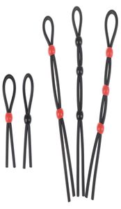 yutong toys corde anneau de pénis réglable pour adultes hommes hommes éjaculation en silicone rythme coq scrotum mâle dure cockring6430463