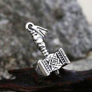 Yutong Vikings Hanger ketting mjolnir hanger Noord Ketting Rvs Ketting Noorse Viking Sieraden BP8-482276M