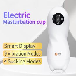 Yuu masturbator for hommes automatique suceur pipe joys électrique masturbation vibratrice artificiel vagin aéroneft cup sex 240423