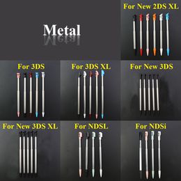 Yuxi Metal Telescopic Stylus Plastic Stylus Sccren Tacy Screen for Nintend NDSL NDSI pour 2DS 3DS NOUVEAU 2DS LL XL NOUVEAU 3DS XL LL WII