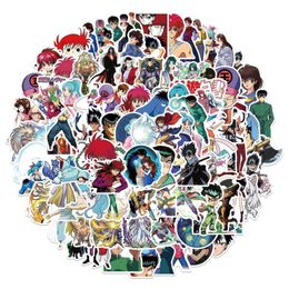 Yuyu Hakusho Anime 10/50 / 100 stks Stickers PVC Waterdichte DIY Telefoon Koffer Laptop Auto Skateboard Cartoon Sticker Decals Toy Kids Car