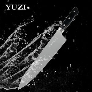 Cuchillos de cocina YUZI de 12 pulgadas para cortar verduras y cortar carne, cuchillo de Chef de frutas, herramientas multifunción de alta calidad