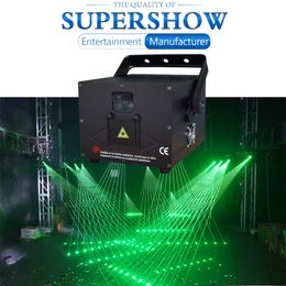 Projecteur de lumière YWPRO lumière Laser de scène musique 3 W 5 W lumière Laser d'animation rvb pour le contrôle par DMX512