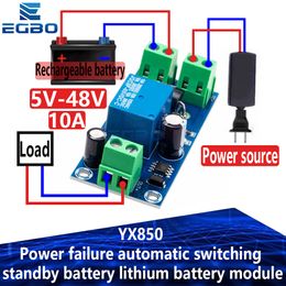 YX850 Power Failure Automatische Switching Standby Battery Lithium Battery Module DC 5V-48V Universal Emergency Converter JY-850