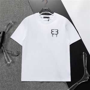 YY 2024 T-shirts de créateurs Hommes Femmes Streetwear T-shirt Hommes T-shirts à manches courtes Couples Lettre Impression Tops Taille asiatique M-3XL