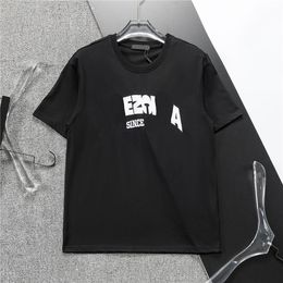 YY 24SS Мужская футболка Дизайнерская футболка с алфавитом Модельерский бренд с таким же графическим рисунком, одежда верхнего размера M-XXXL 8885H