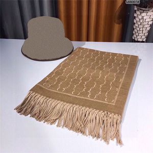 yy2023 wollen sjaals winter luxe kasjmier sjaal mannen vrouwen high -end ontwerper klassiek oversized grote letterpatroon pashmina sjaal nekwerk nieuw cadeau lange wraps 11