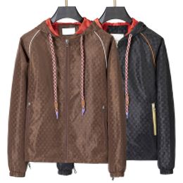 yycc nouvelle veste de créateur classique veste de marque décontractée chemise matériau double tissage veste bomber surdimensionnée poche sur le bras ornée de taille asiatique