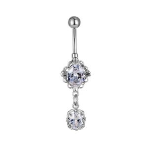 YYJFF D0001 Style de ventre anneau Style nombril anneau nombril anneaux corps Piercing bijoux balancent accessoires mode charme vente au détail