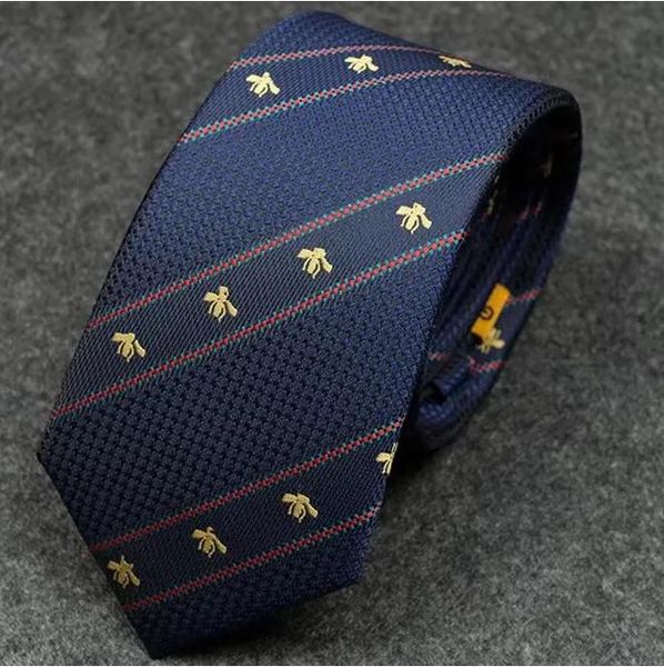 Yyss 2024 mariage avec boîte Men Necktie Design Mens Mens Ties Fashion Neck Tie Stripes Modèle Broiderie S Designers Business Cravate Neckwear