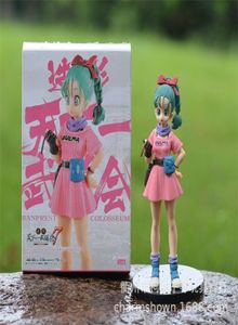 Z Bulma 17cm PVC Figure Toys Brinquedos Doll Vegeta Action Sexy Anime cadeau Boîte 2207076565917