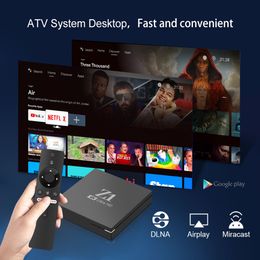 Z1 ATV Box Android 11 2.4G/5G WIFI 4K HD Allwinner TV Box H313 2GB16GB boîte de télévision Android OTT chaude