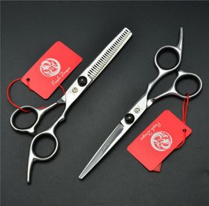 Z1001 6039039 Purple Dragon Black Toppest Hairdressing Scissors Factory Cutting Scissors Dunning Shears Professional 64467772823239