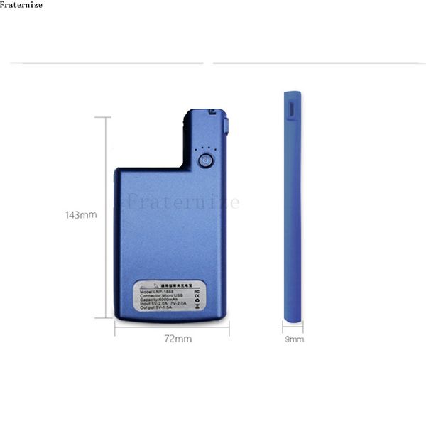 Z5 Études de chargeur de batterie externe pour Sony Xperia Z5 Banque d'alimentation portable premium pour Sony Xperia XZ1 HECK COVER COVER DE LA CHARGE
