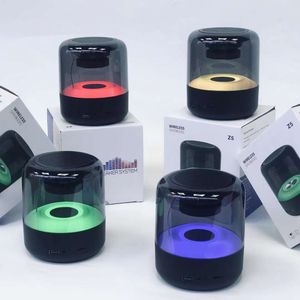 Z5 LED-licht Bluetooth Draadloze luidspreker Draagbare luidsprekers Ondersteuning TF FM USB AUX