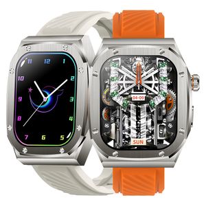 Z79 Max Montre intelligente Écran HD BT Appel Boussole Assistant vocal Piste GPS Appel Bluetooth Lecteur de musique Surveillance de la santé Veille ultra longue Montre de sport à double bracelet