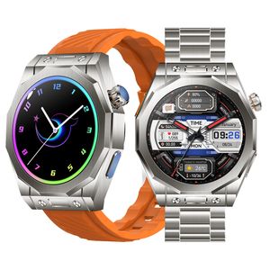 Reloj inteligente Z83 Max Pantalla HD Función de brújula Dial personalizado Llamadas Bluetooth Reproductor de música Seguimiento GPS Monitor de salud con banda de 3 piezas Cargador inalámbrico Relojes inteligentes