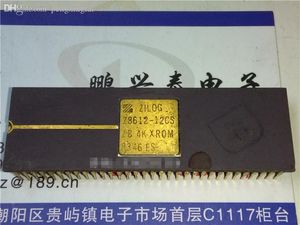 Z8612-12CS / Z8 4K XROM ES, Vintage microprocessor Collectible. CDIP-64 GOLD PIN. Zilog Old, chips