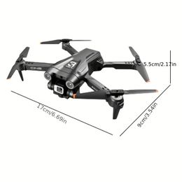 Drone Z908 Pro, double caméra ESC professionnelle HD, localisation du flux optique, évitement d'obstacles sur 3 côtés, jouet cadeau UAV