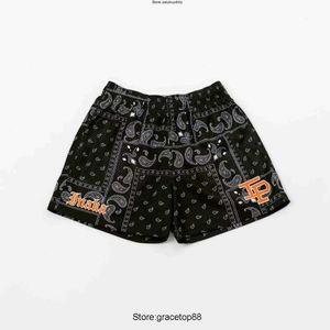 Za54 herenshorts Nieuwe Amerikaanse IP-shorts met ademend gaas voor outdoor fitnesstraining Cashew Flower Beach Summer Heren