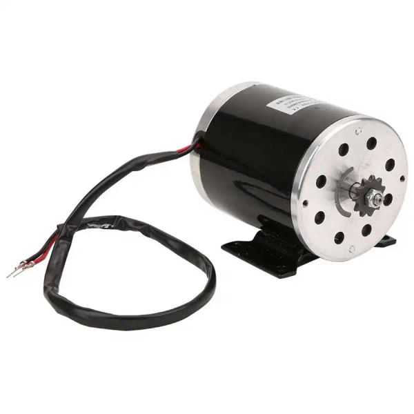 Zaagbladen-Motor eléctrico cepillado de 12v y 500w, Motor de cepillo de Metal de alta velocidad, vehículo eléctrico, piezas de patinete de dos/cuatro ruedas