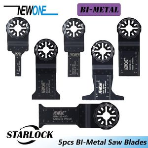 Zaagbladen NEWONE Starlock BiMetal hoja de sierra oscilante Bimetal para cortar metal oscilante accesorios multiherramienta