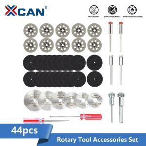 Zaagbladen XCAN 44 stks Diamantdoorslijpschijf Hars Metaal Afgesneden Wiel HSS Zaagschijf Houtbewerking Cirkelzaagblad voor Dremel Rotary Tool