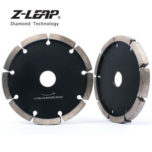 Zaagbladen ZLEAP 5 inch 10 mm dikte Diamond Tuck Pointing Blade 125 mm betonnen muur vloer Tuck Point Pointer Grovving Tool doorslijpschijf