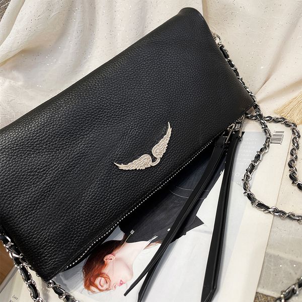 Bolsa de bolsa de Zadig Voltaire Bag Spanish Brand de alta calidad Bolsas para mujeres 2022 Summer NUEVO MENSAJE MENSAJERO DE MENSAJE BOLSA ZV ZHOUZHOUBAO123