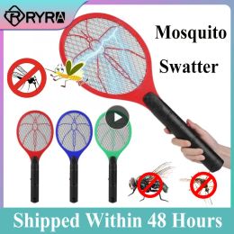 Zappers Electric Fly Insect Bug Zapper Bat Handheld Insect Swatter Racket Portable Mugos Killer Pest Control for Home Slaapkamer Insect