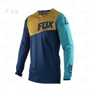 ZC14 T-shirts masculins 2024 Racing Downhill Jersey Mountain Bike Motorcycle Cycling Crossmax Shirt Ciclismo Vêtements pour hommes MTB MX Http Fox