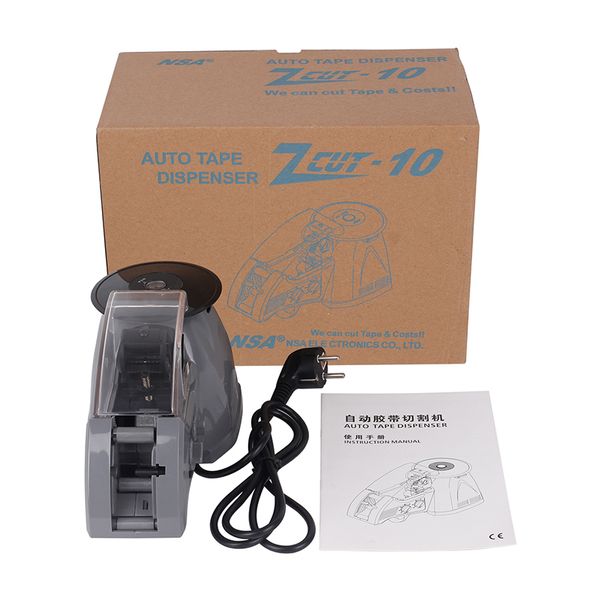 ZCUT-10 Dispensateur de ruban d'emballage ZCUT-10 Adhésif Machine de découpe Machine Cutter Office Outils d'emballage Équipement de bureau DIY