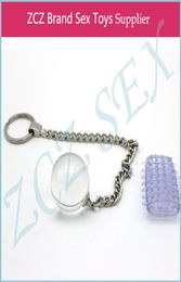 ZCZ-juguete de cristal y anillo para el pene, consolador de alta calidad, tapón Anal, sexo para mujeres, bola de Geisha de cristal DX24381324638