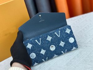 Lange vouwen envelop portemonnee draagtas Designer tas Handtas avondtassen portemonnee portemonnee portemonnee munt portemonnee M61184