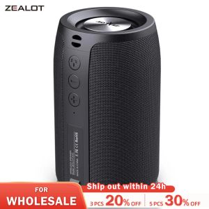 ZEALOT S32 Portable Wireless Subwoofer Subwoofer estereo impermeable columna potente altavoces al aire libre Boom Box Tarta Tf Aux Audio