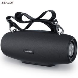 Zealot S67 60W Portable Bluetooth -luidspreker Outdoor Party Speaker Big Loud Luidspreker Uitstekende bass Performatie hifi -luidspreker