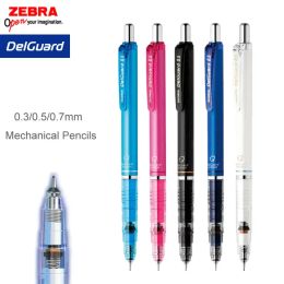 Zebra Mécanique crayon japon Delguard Type continu Core Core Royaume Lapiseira Étudiants de papeterie Supplies pour l'écriture de dessin
